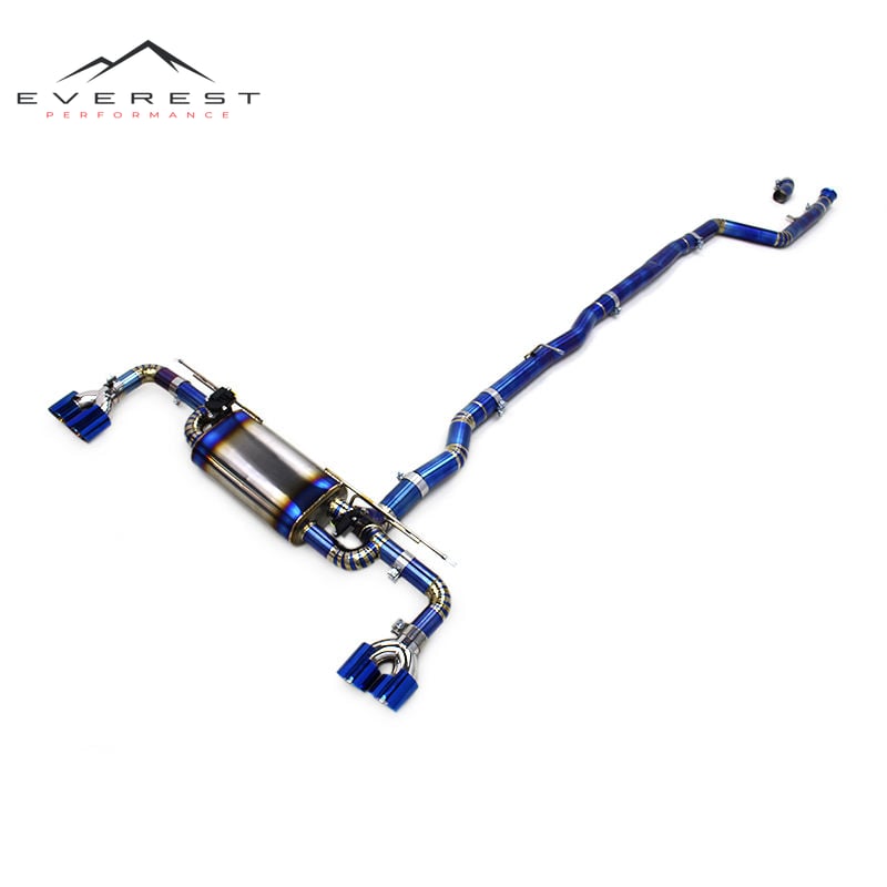 Titanium Exhaust Pipe System for BMW 530/530i G31 3.0T 2024 Straight Pipes Muffler Valvetronic Exhaust Auto Part
