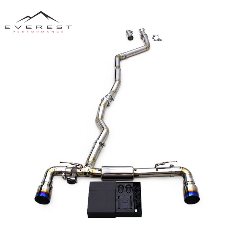 Valvetronic Muffler System for Toyota Supra A90 3.0T 2020-2024 Titanium Escape Exhaust Pipe