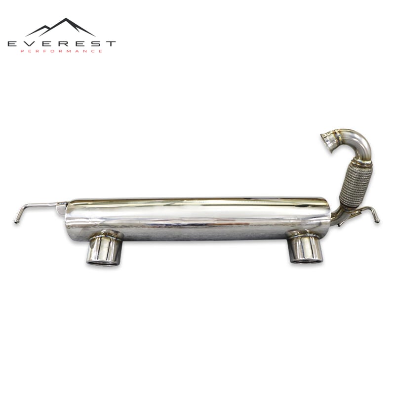 Car Exhaust Catback Muffler for SMART W453 1.0/0.9T 2015-2021 304 Stainless Steel Exhaust Pipes Automotive Exhaust System
