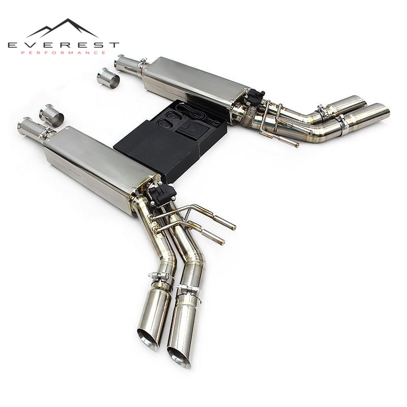 Racing Catback Exhaust for Mercedes-Benz G63 AMG W463A/W464 4.0T 2019-2023 Titanium Exhaust Pipe Muffler with Valve System