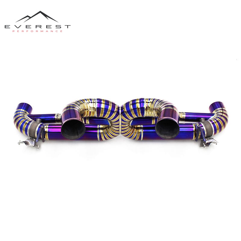 Titanium Catback Exhaust for Mclaren GT 4.0T 2019-2023 Race SportFactory Valve Exhaust System