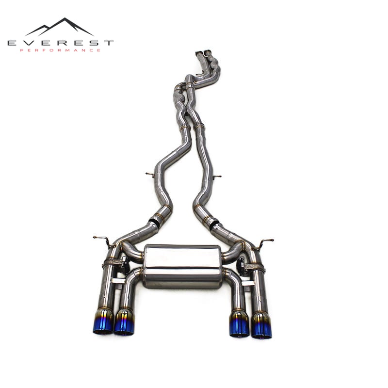 Catback Exhaust Pipe for BMW M3/M4 F80/F82 3.0T 2014-2019 Stainless Steel Muffler Electronic Remote Control Valve