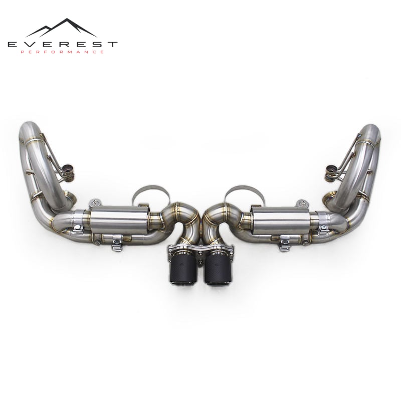 Catback Exhaust Pipe for Porsche 911 991 991.1 991.2 GT3 3.8T 2010-2016 Dual Muffler Tips SUS304 Performance Catback