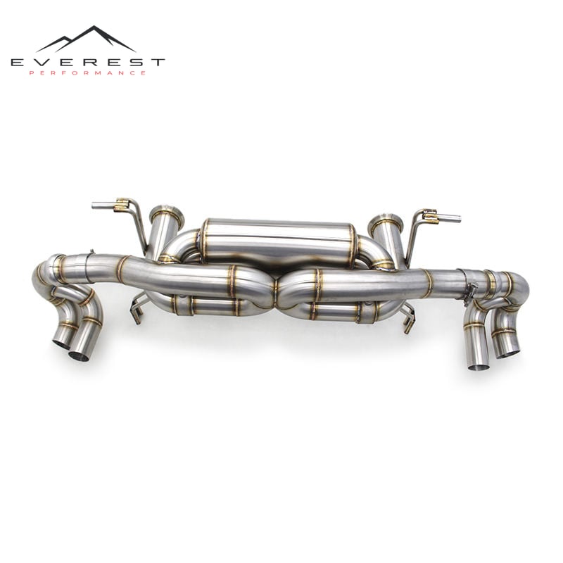 High Speed Exhaust Pipes for Lamborghini Gallardo 5.2 LP550 LP560 LP570 2003- Stainless Steel Catback Muffler Valve