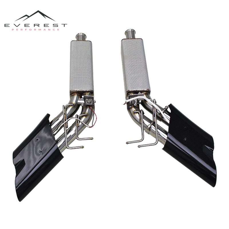 Valve Exhaust System for Mercedes-Benz G500/G550 W463A/W464 Stainless Steel Catback Muffler