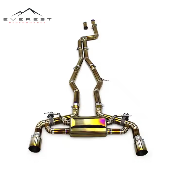 Car Exhaust Catback for Toyota Supra MK4/MK5 A91 A90 3.0T 2020-2023 Titanium Exhaust Pipe High Performance Exhaust System
