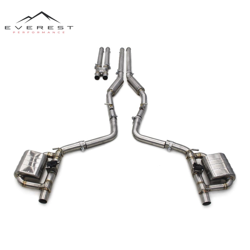 Performance Catback for Dodge Charger 2012-2019 Tuning Exhausted Systems T304 Valvetronic Sound Catback Muffler Exhaust
