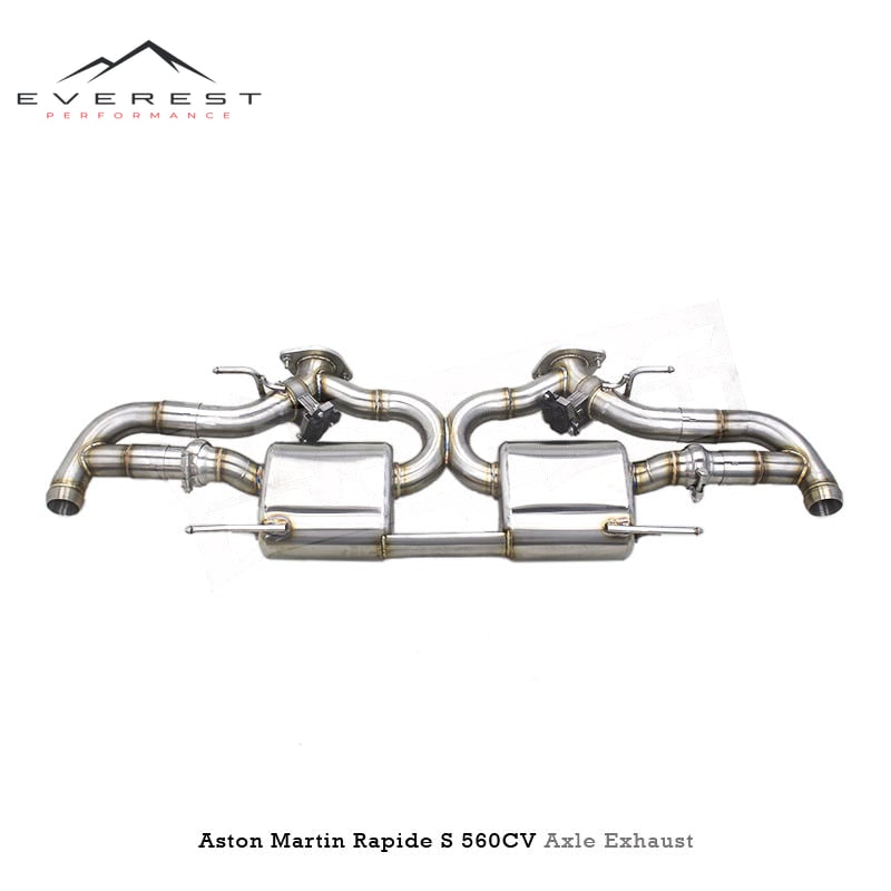 Racing Valvetronic Catback Exhaust Pipes System for Aston Martin Rapide S 560CV 2013-2018 Stainless Steel Muffler Exhaust Pipe