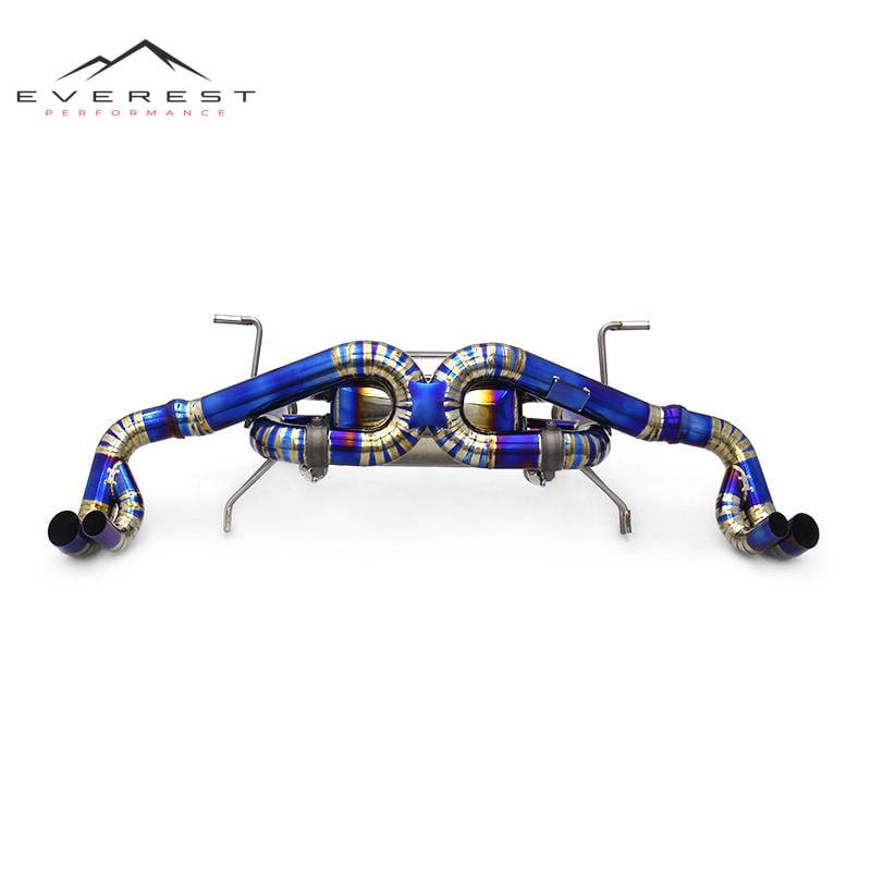 Catback Exhaust System for Audi R8 V8/V10 2010-2015 With Valved Titanium Pipe