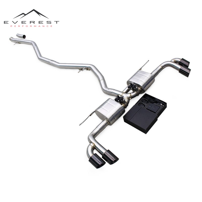 Catback Exhaust for BMW X5 F15 2.0T/3.0T 2014-2018 Stainless Steel Exhaust Pipe Muffler with Valve