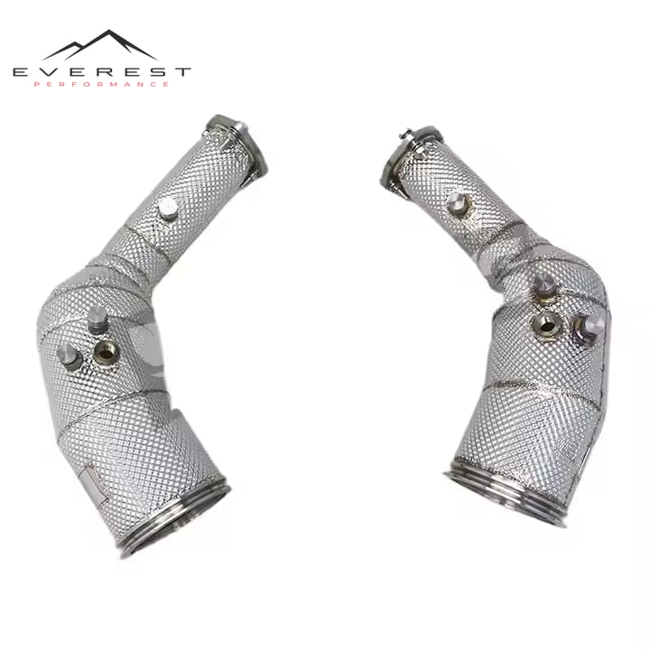 OPF Downpipes for Audi RS6 C8 4.0T 2021-2023 Racing Stainless Steel Exhaust Pipe Car Exhaust System