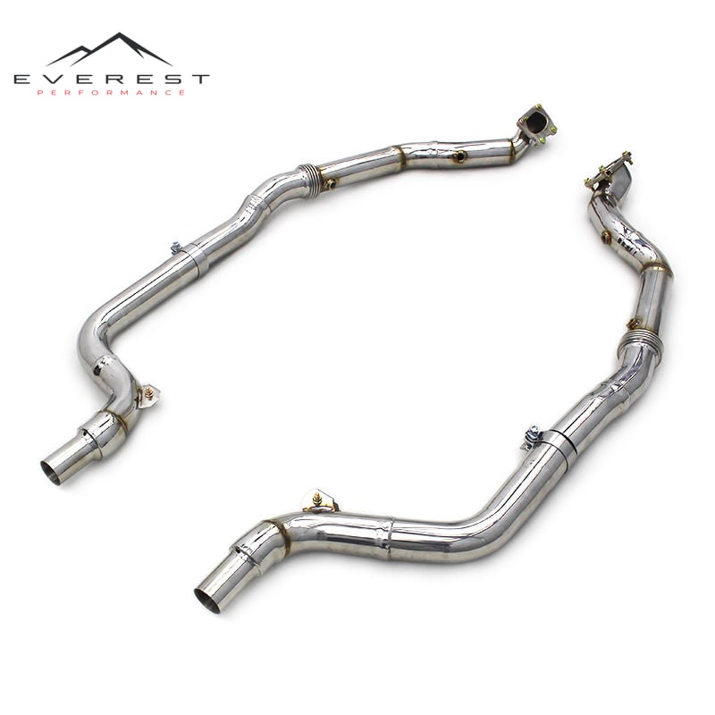 Exhaust Header for Dodge Challenger 3.6L 2015-2023 Stainless Steel Downpipe Free Flow Pipes