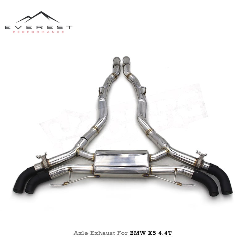 Exhaust Pipe System for BMW X5 G05 4.4T Stainless Steel Muffler Resonator Modified Sounds