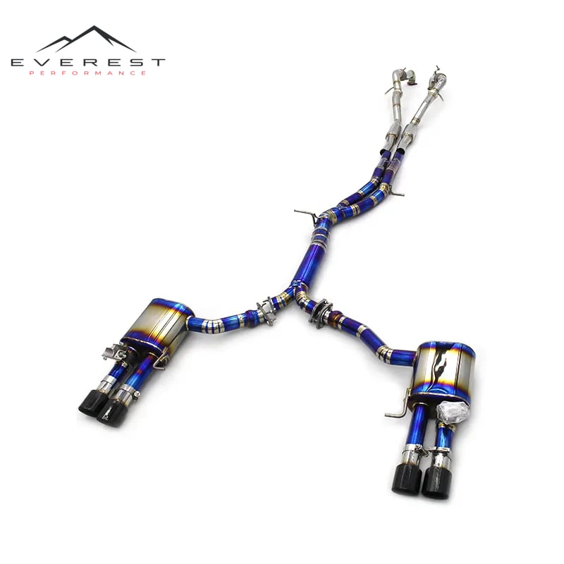 Escape Performance Valved Catback for Audi S4 S5 B9 2009+ Exhaust System Downpipe Titanium Alloy Exhaust