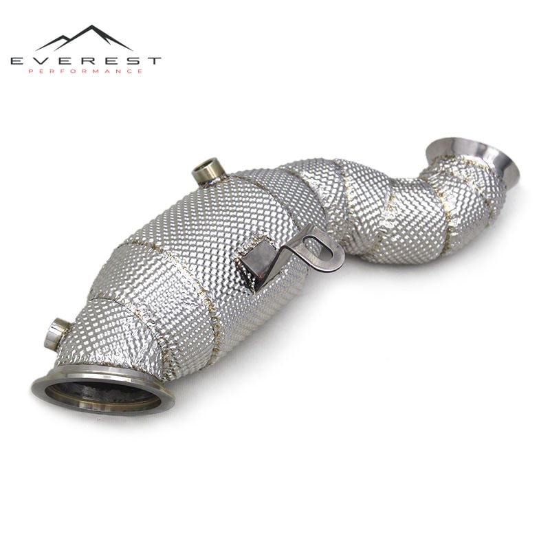 Stainless Steel Exhaust Pipes for Mercedes-Benz E350 W213 2.0T 2006-2023 Heat Shield Exhaust Downpipe Car Exhaust System