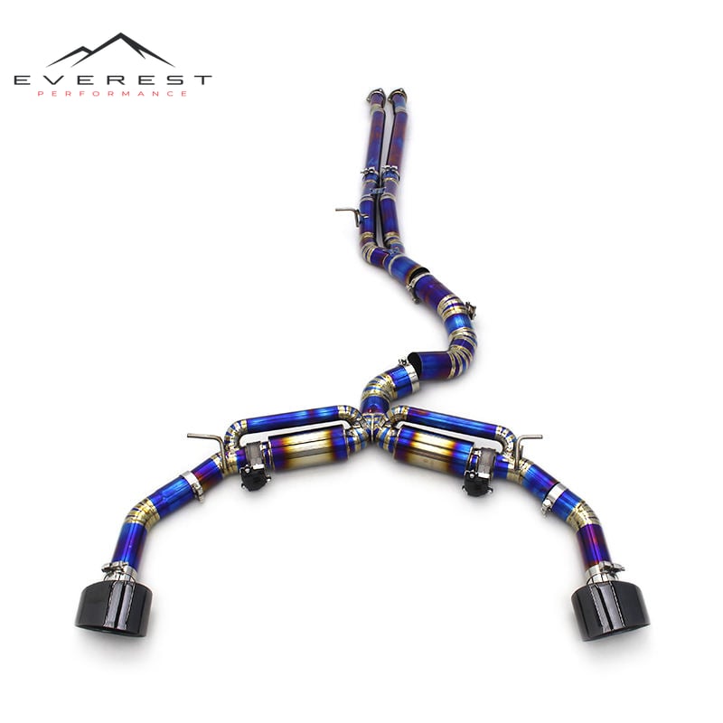 Valvetronic Racing Car Exhaust System for Audi RS3/TTRS 2.5T 2017-2023 Titanium Exhaust Pipe