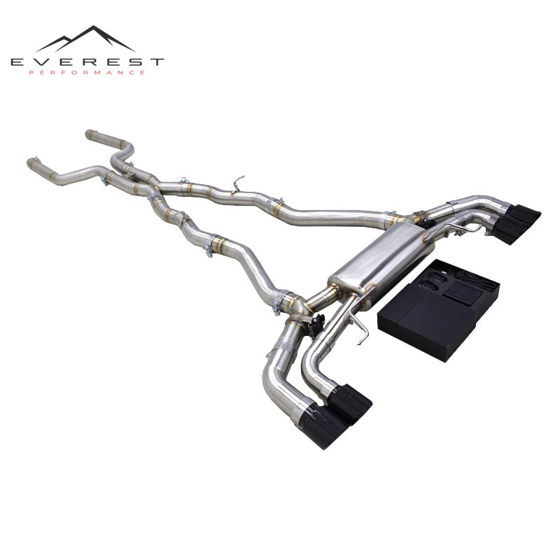 Valvetronic Catback Muffler for BMW M8 F91/F92/F93 4.4T 2019-2023 Stainless Steel Deep Tuning Exhaust Pipe