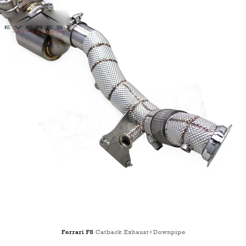 Racing Full Exhaust System for Ferrari F8 Spider/Tributo V8 3.9T Valvetronic Supersport X-Pipe Exhaust System (2019+)