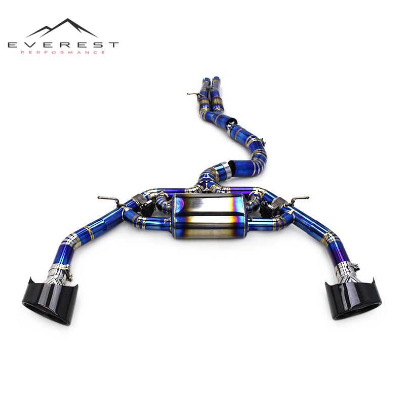 Auto Car Exhaust Catback for AUDI TTRS RS3 8J/8S 2.5T 2009-2022 Titanium Exhaust Pipe High Performance Valvetronic Muffler