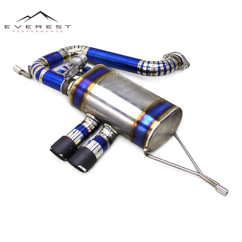 Racing Performance Car Titanium Catback Exhaust Pipes for Lotus Exige V6 3.5T 2012-2019 Exhaust Pipes With Valved Muffler System