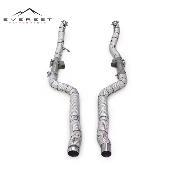 Downpipe for Mercedes-Benz CLS63/CLS63S AMG (2007-2017) Stainless Steel Header Pipe Exhaust System
