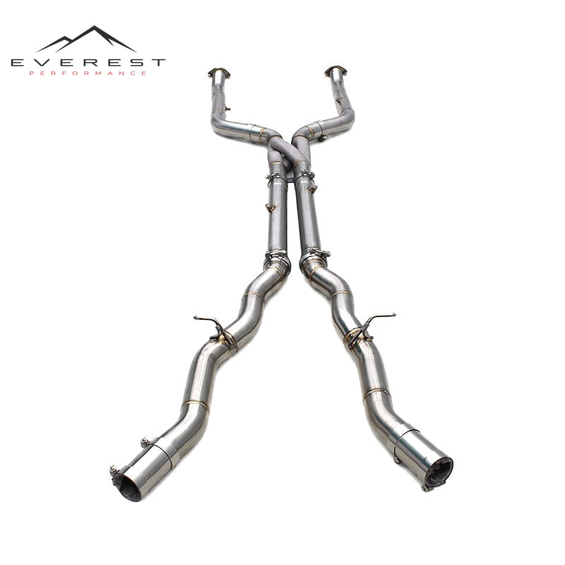 Z Diversion Exhaust Pipes for BMW M5/M6 G90/G99 LCI 4.4TT 2024-2025 Stainless Steel Equal Length Mid Pipes