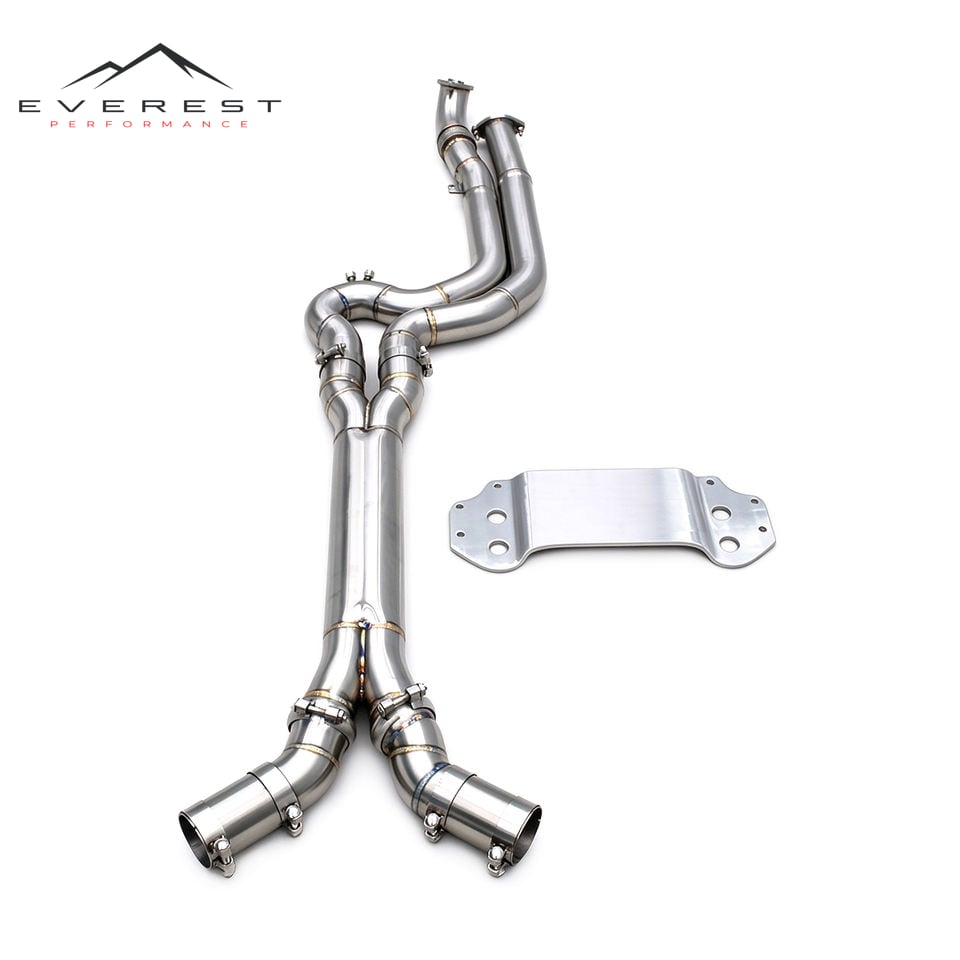 304 Stainless Steel Mid Pipe for BMW M2 G87/G8X S55 3.0T 2023-2026 Racing Exhaust Pipes Car Exhaust System