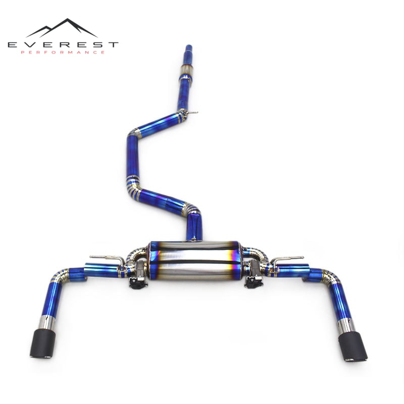Titanium Exhaust Pipe System for VW GOLF 8/MK8/GTI 2.0T 2020-2024 Performance Sport Car Valvetronic Exhaust System
