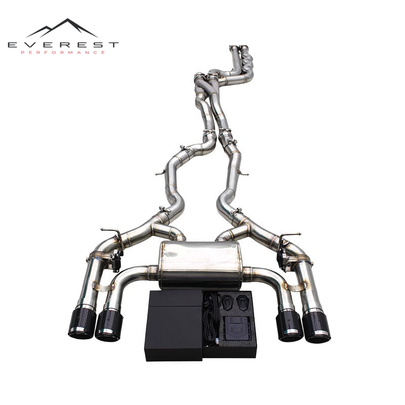 Equal Length Z Mid Pipes for BMW M2C/M2 Competition S55 F87 3.0T 2018-2023 Stainless Steel Catback Valvetronic Muffler