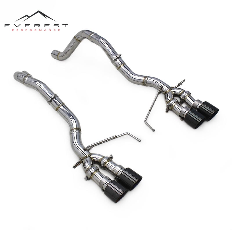 Stainless Steel Exhaust Pipes for Chevrolet Corvette C7 6.2L 2014-2019 Axle Back Modified Sound System