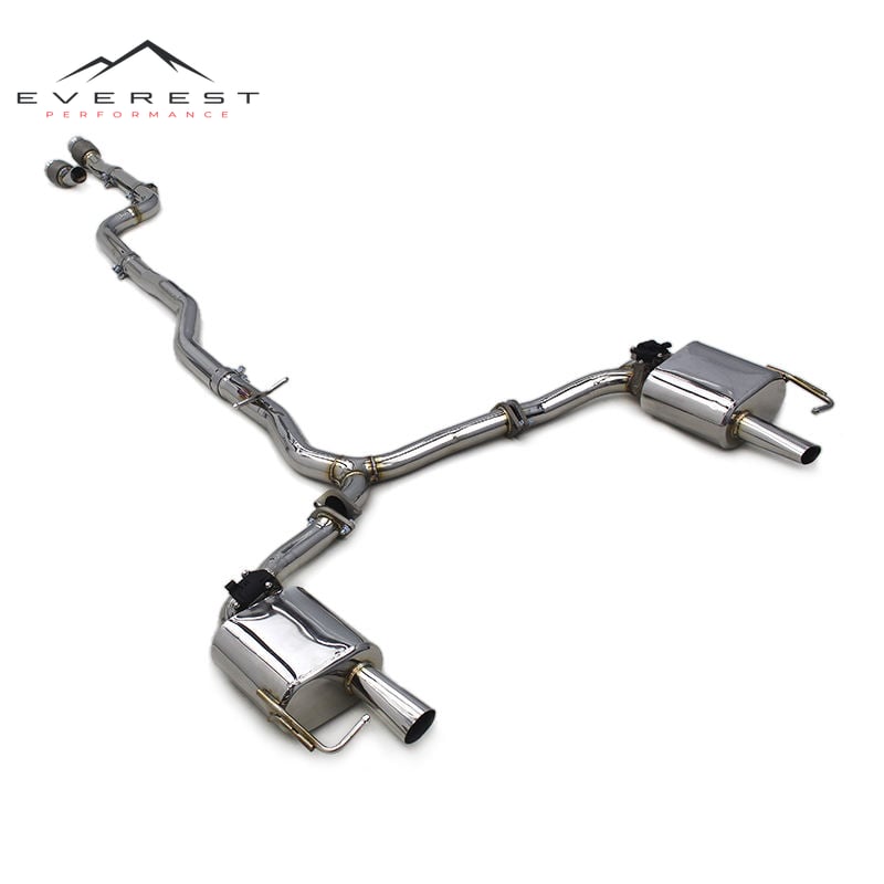 Valvetronic Catback Exhaust System for Mercedes-Benz C250/C300 W205 2.0T 2015-2022 Stainless Steel Muffler Cat Back