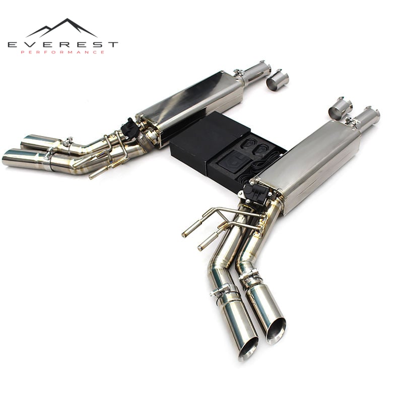 Titanium Valved Catback Muffler for Mercedes-Benz G63 AMG W463A W464 4.0T 2019-2023 Biturbo Lightweight Exhaust
