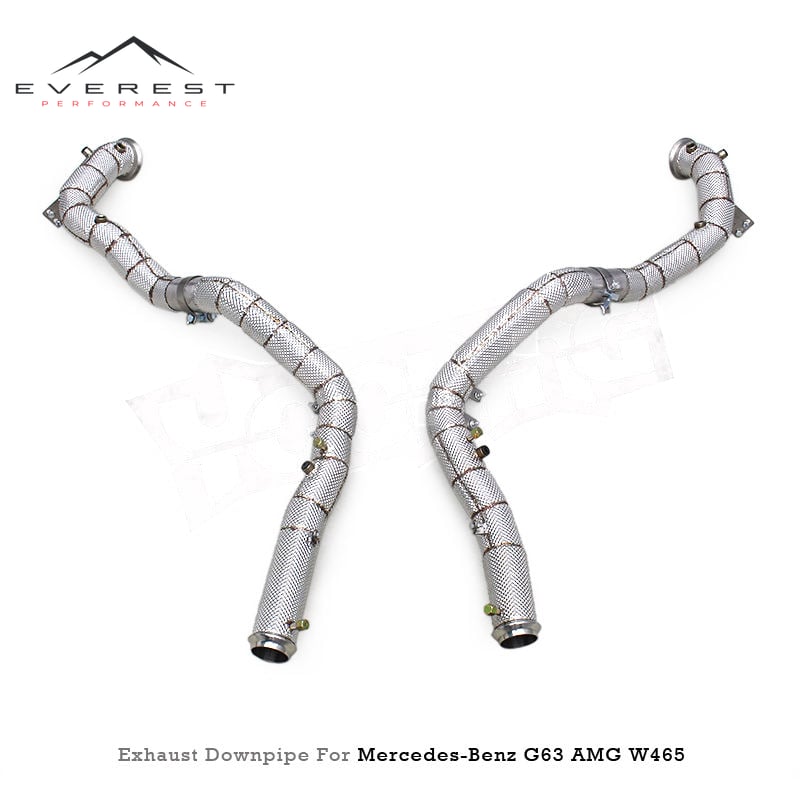Racing Exhaust Header for Mercedes-Benz G63 AMG W465 4.0T 2024-2025 Straight Pipes Exhaust Downpipes Test Pipes With OPF