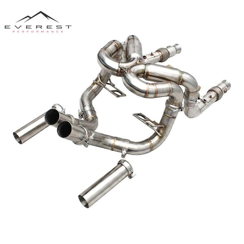 Racing SUS304 Pipe Catback Muffler Downpipe for Lamborghini Murcielago LP620/LP640/LP670 V12 6.5L 2006-2016 Exhaust System