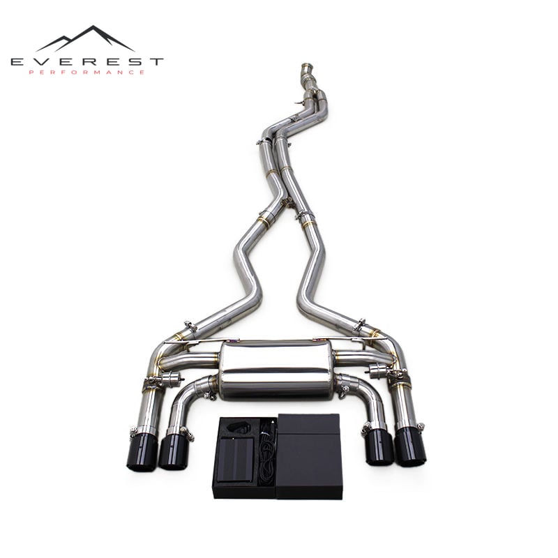 Auto Stainless Steel Exhaust Valved Catback Muffler for BMW M2 F87 N55 3.0T 2014-2018 Race Car Exhaust System Catback Exhaust