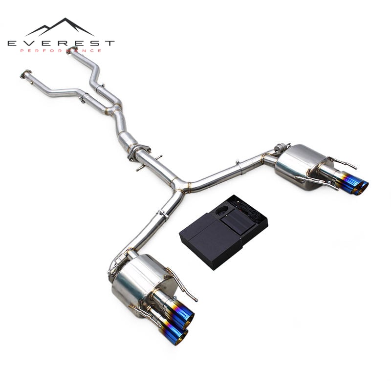 Catback Exhaust for Lexus ISF/IS F 5.0L 2007-2014 Stainless Steel Exhaust Pipe with Muffler Valvetronic System