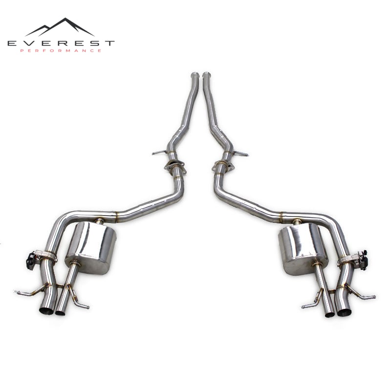 Valvetronic Catback Muffler for Mercedes-Benz S500/S550 W222 2014-2020 Stainless Steel Escape Race Exhaust System