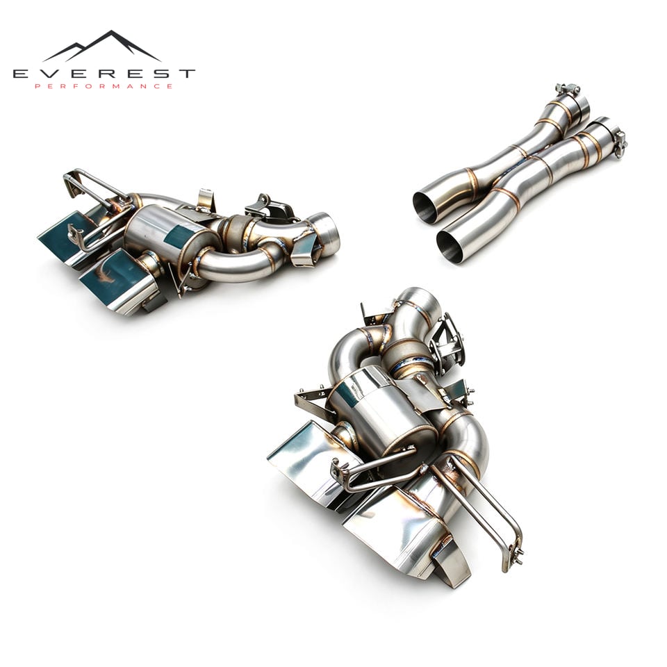 SS304L Exhaust Pipe System for Ferrari 12Cilindri F140 HD V12 6.5L 2024+ X-Pipe Vacuum Valve Catback Exhaust
