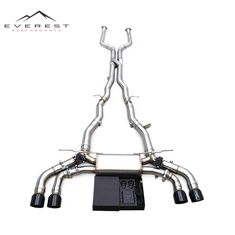 Catback Exhaust System with Z Pipe for BMW M5/M6 G90/G99 LCI 4.4T 2024-2025 Stainless Steel Exhaust Pipe with Valve