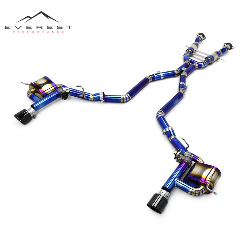 Titanium Exhaust Pipe System for JEEP Grand Cherokee 6.4L 2011-2020 Racing Car Electronic Valve Catback Exhaust