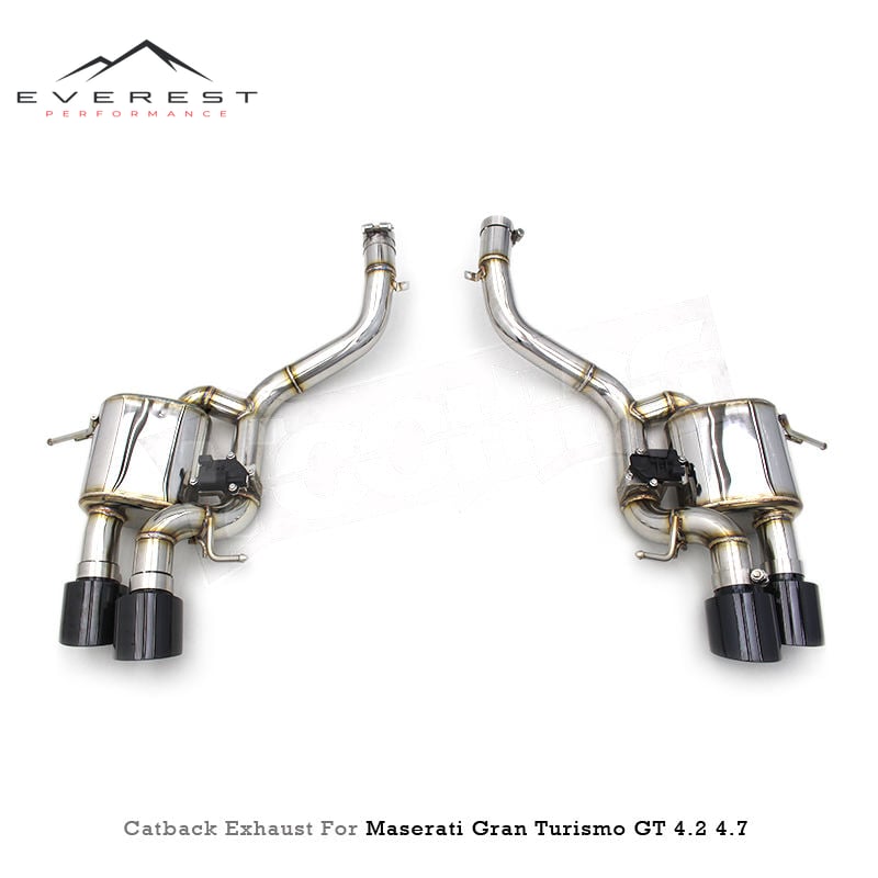 Racing SS304 Valvetronic Alex Exhaust Pipes System for Maserati Gran Turismo GT 4.2 4.7 2007-2021 Valved Muffler Catback Exhaust