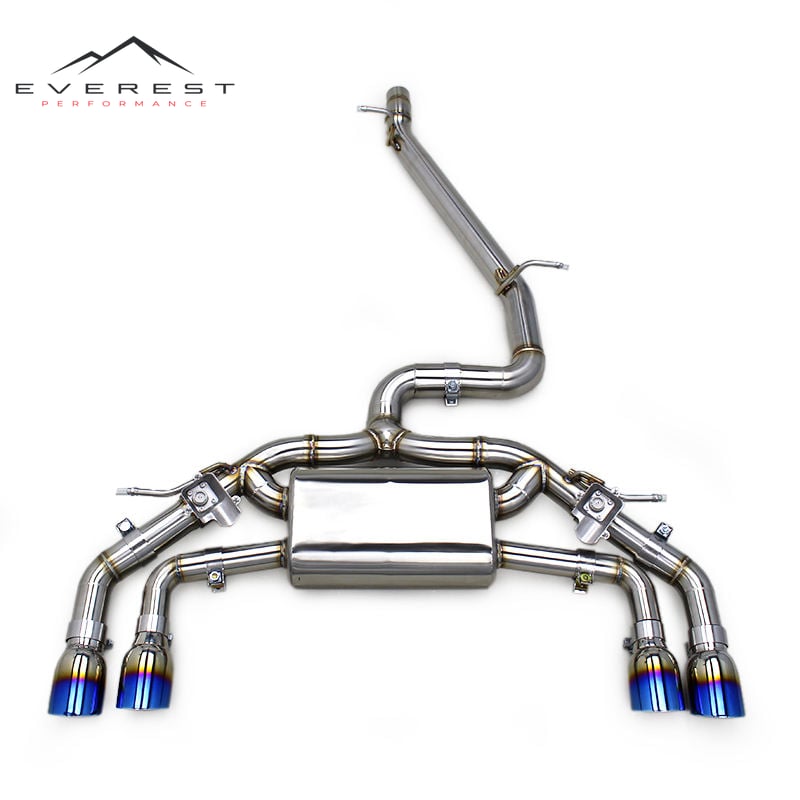 Racing Valve Exhaust Catback for VW GOLF 7/MK7/R/7R 2.0T 2014-2020 Car Parts Stainless Steel Pipe Muffler Exhaust System