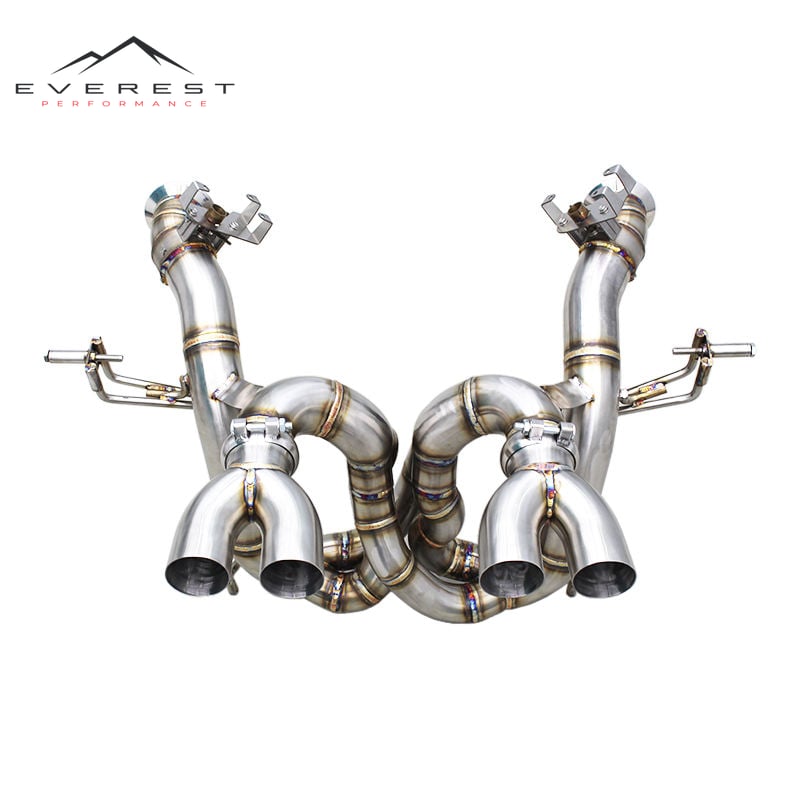 Stainless Steel Exhaust Catback With Z Pipe for Lamborghini Revuelto 6.5L V12 2023-2025 Exhaust Axle Back Car Exhaust System