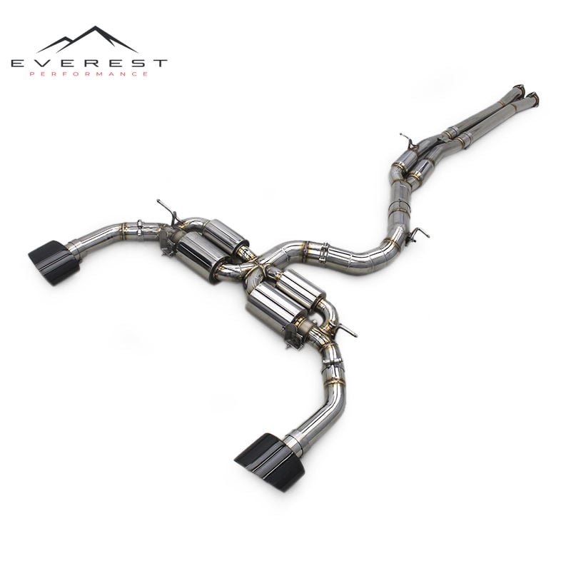 High Performance Stainless Steel Exhaust Pipes Catback Exhaust System for Audi RS3/TTRS 2.5T 2017-2023 Exhaust Control Valve