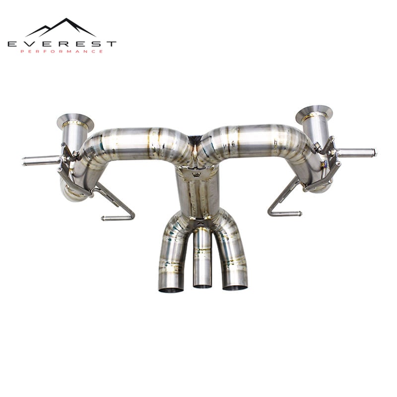 Titanium Exhaust Pipe System for Lamborghini Aventador LP740 Titanium Straight Exhaust Pipe Racing Car Exhaust System