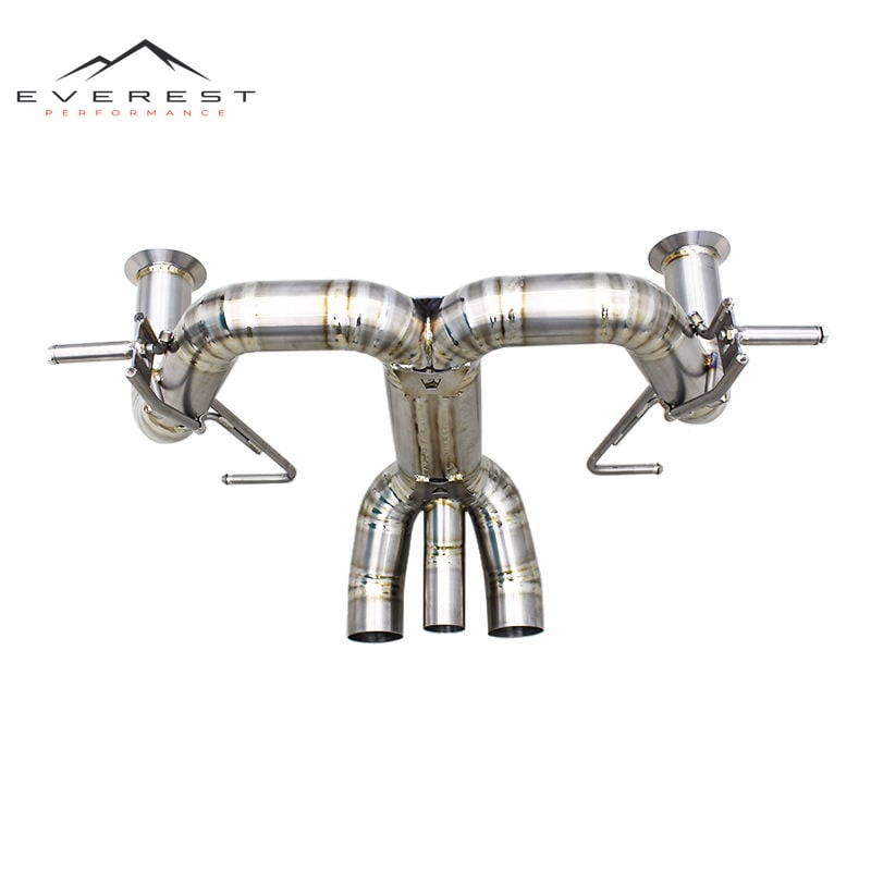 Titanium Exhaust Pipe System for Lamborghini Aventador LP740 Titanium Straight Exhaust Pipe Racing Car Exhaust System