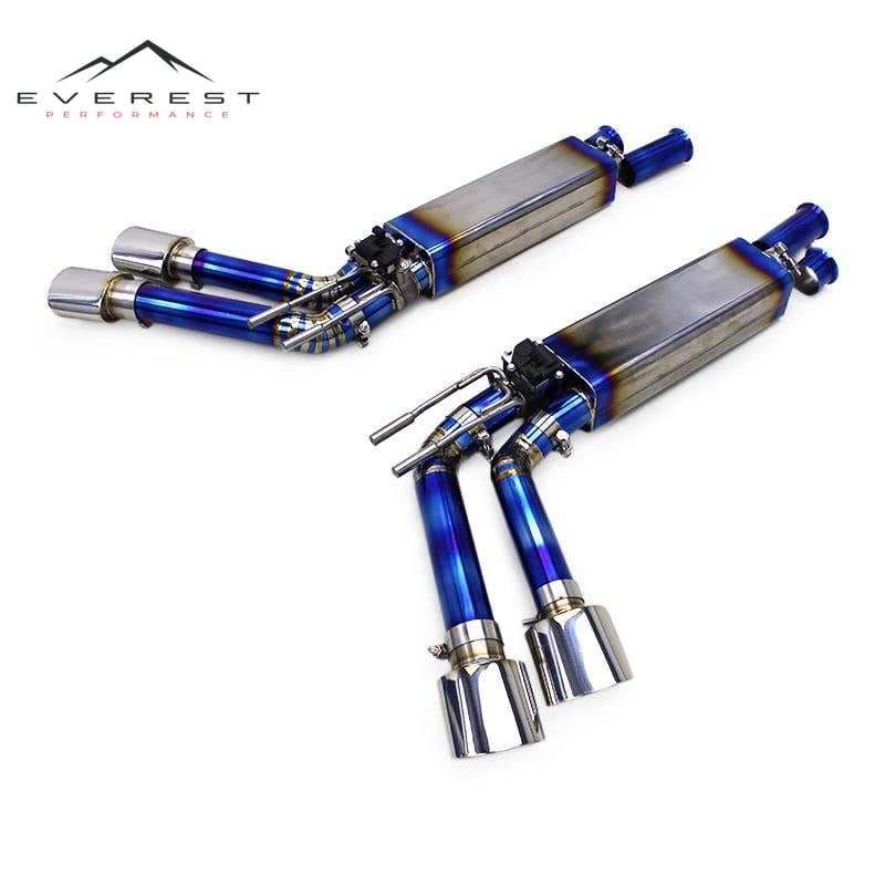 Catback Exhaust System for Mercedes-Benz G63 AMG W464 4.0T 2019-2023 Titanium Pipes Muffler Exhaust Mid and Tail Pipe