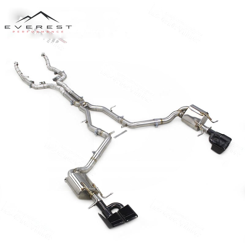 Racing for Mercedes-Benz CLS63 AMG Sport Valve Exhaust Catback Free Flow Exhaust Downpipe 2007-2017 Stainless Steel Exhaust Pipe