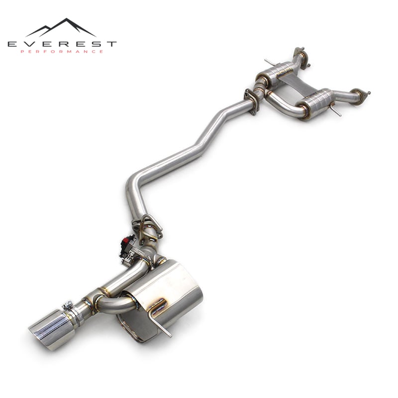 Tuning Stainless Steel Exhaust Pipe for JEEP Grand Cherokee 3.0/3.6 2005-2016 Valve Exhaust Muffler Racing Car Exhaust System