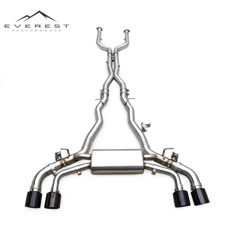 Valvetronic Catback for BMW M5/M6 G90/G99 LCI 4.4T 2024-2025 Stainless Steel Exhaust Pipe With OPF